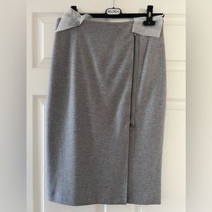 MaxMara Gray Skirt Size US12 IT46